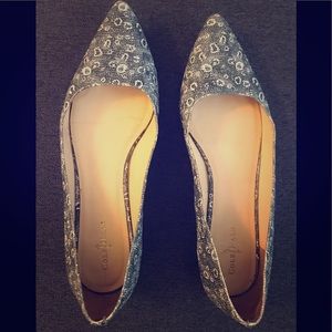 Cole Haan Pointy Patterned Flats